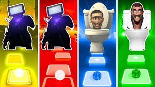 TvMan Titan Vs TvMan Titan Vs Giant Skibidi Toilet Vs Skibidi toilet - Tiles Hop EDM Rush! screenshot 2