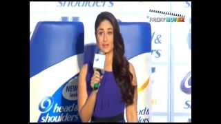 Kareena Kapoor Khan Promotes Head & Shoulders Fridaymoviez