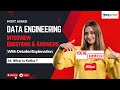 Data Engineering Interview Questions &amp; Answers | #14. What is Kafka?