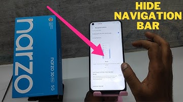 How to Hide Navigation Bar in REALME NARZO 30 pro 5G| How To Hide Navigation Buttons In Realme Narzo