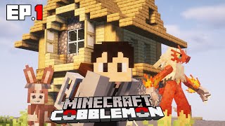 Minecraft Cobblemon : เดินทางจากบ้าน ไปสร้างบ้าน Ep.1