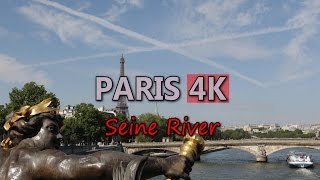 Ultra HD 4K Paris Travel France Tourism Seine River Sightseeing Tour Boat UHD Video Stock Footage(, 2016-03-13T21:50:37.000Z)