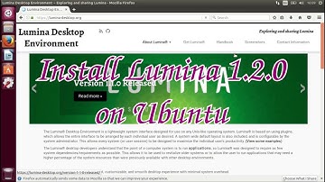 How To Install Lumina 1.2.0 on Ubuntu 16.10