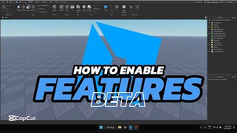 HOW to enable BETA FEATURES on Roblox Studio (How to get AI features)