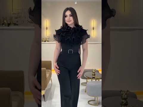 این دو مدل لباس مشکی رو ببین دوست داشتی تو کامنت یه قلب رنگی بزار لباس مجلسی استایل زنانه