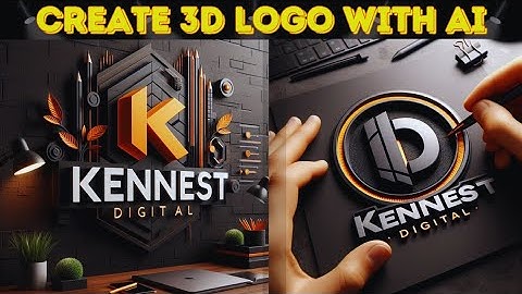 How to Create Realistic 3D Logo with AI | Free Stunning 3D Logo Generator
