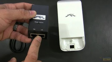 Indoor/Outdoor Wireless Access Point/Bridge for IP Cameras & DVRs Unboxed - TP-LocoM5