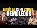 Maria corina demostr en coro que esto es indetenible