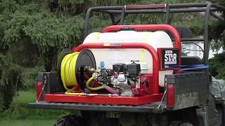 NorthStar Pest Control Skid Sprayer - 55-Gallon Tank, 160cc Honda GX160 Engine
