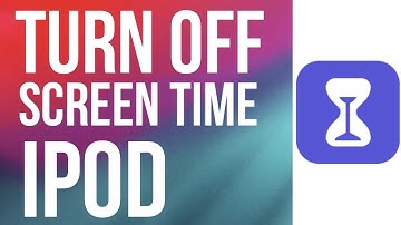 How to Turn OFF Screen Time on iPod Touch