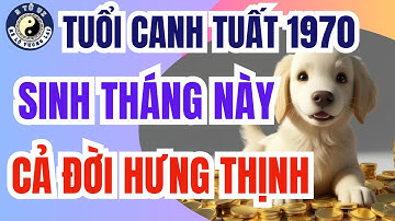 Tuổi Canh Tuất 1970 sinh tháng nào giàu sang nhất? Cả đời hưng thịnh nếu sinh vào tháng này!