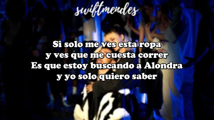 [LETRA] Paul Thin - Alondra