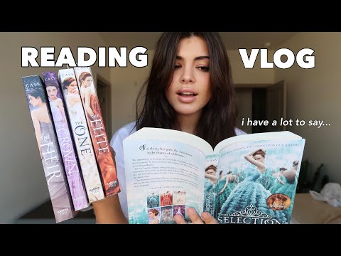 watch me read THE SELECTION series for the first time...