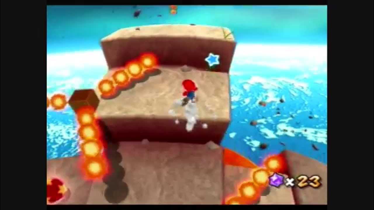 Super Mario Galaxy 2 Bowser Jr.'s Fiery Flotilla Green Star 2 YouTube