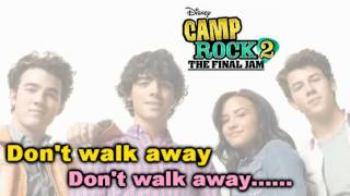 Camp Rock 2: The Final Jam - Can't Back Down [Lyrics On Screen] - HD 1080p