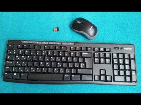 Распаковка и обзор «Комплект беспроводной Logitech MK270 RUS (920-004518)» из Rozetka