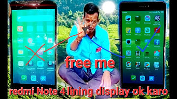 how to redmi note 4 display lining and blue solutiondisplay not working show lines in display