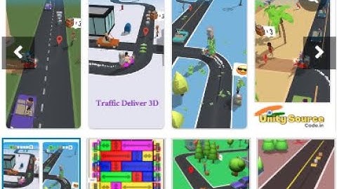 Traffic Deliver 3D unitysourcecode.in