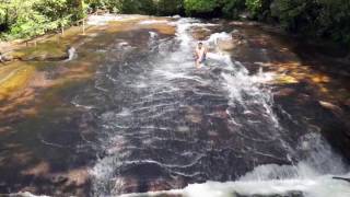 Sliding Rock North Carolina - Pisgah National Forest