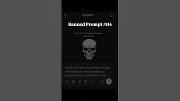 Banned ChatGPT Prompts for you. #prompt #ai #chatgpt #shorts #shortvideo