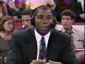 Magic Johnson calls Michael Jordan the "best ever" in 1993