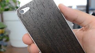 Wenge Wood Skin By RAW BKNY - Review For iPhone 5, iPhone 4S &amp; iPhone 4