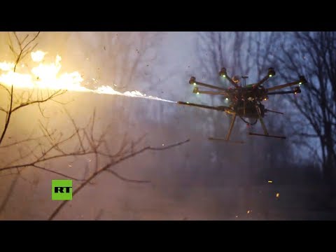 Video: Wasp Convierte Tu Aburrido Dron En Un Helicóptero De Asalto Lanzallamas