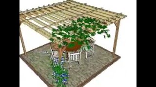 SUBSCRIBE for a new DIY video almost every day! See the step-by-step guide at http://myoutdoorplans.com/pergola/patio-pergola-