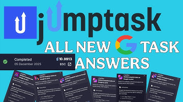 JUMPTASK GOOGLE TASKS ANSWERS ALL NEW | Earn crypto using jumptask online earning