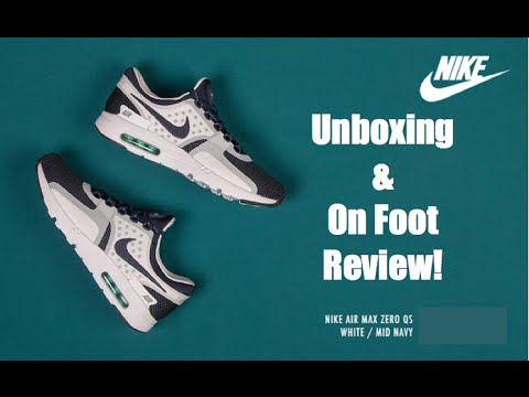 air max zero unboxing