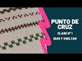 Como iniciarte en el bordado de Punto de Cruz paso a paso.