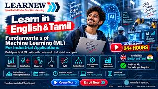 Machine Learning for Engineers | Industrial Applications | 24+ Hours Video Lessons | LEARNEW