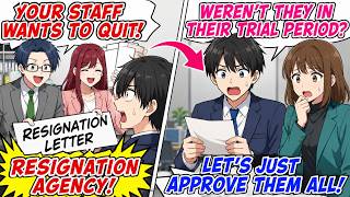 [Manga Dub] They Quit via an Agency—Then Their Dream Job Became a Nightmare [RomCom Manga]