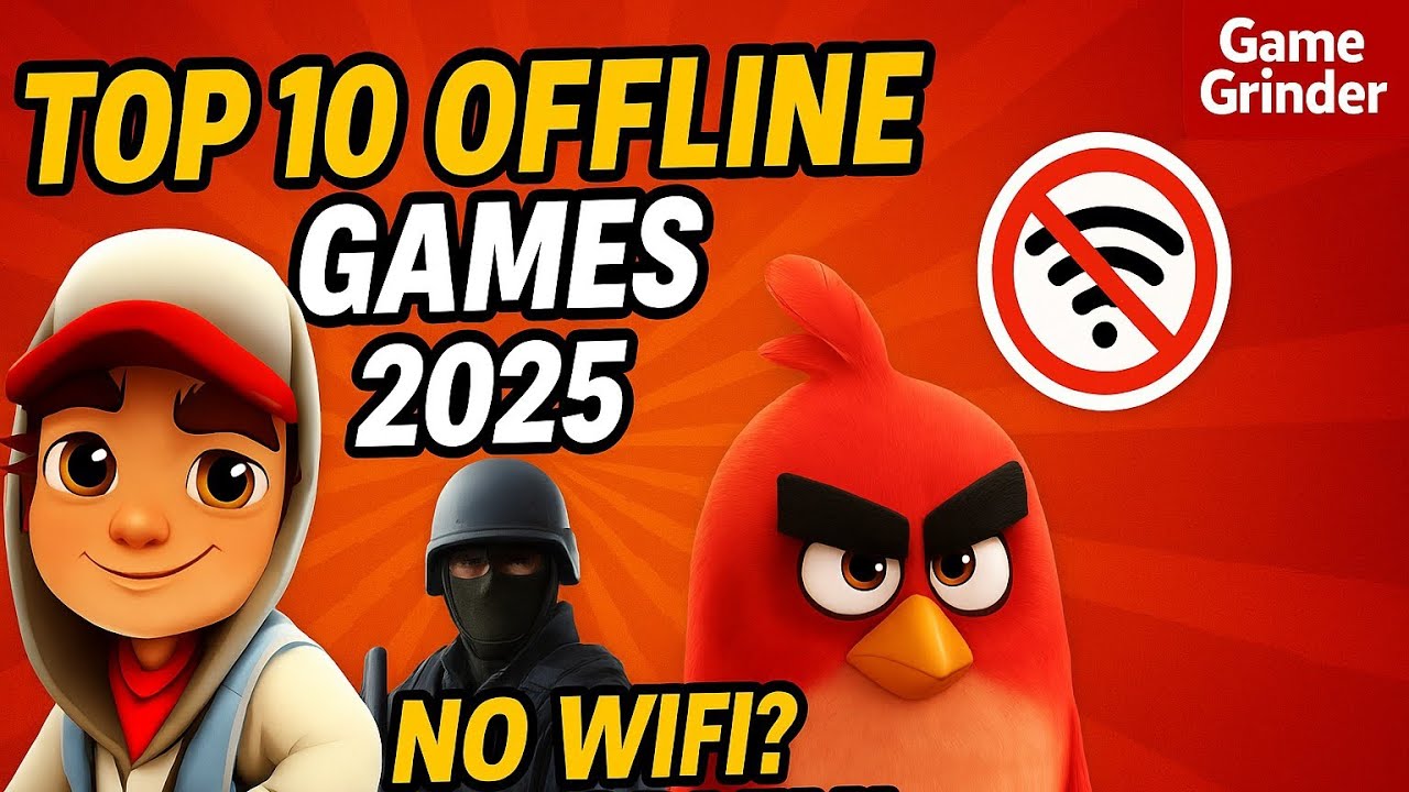 Top 10 Best Offline Games for Android 2025 No Needed!