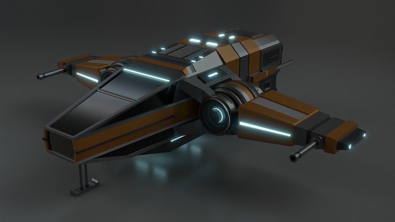Creating a Spaceship in Blender