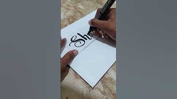 Shivani ❤️‍🩹 Name Calligraphy #calligraphy #nameart #fontstyle #trending #cute #shivani #aesthetic