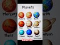Planets in solar system 🌐🌍#english #education #solarsystem #spokenenglish #englishgrammar #vocabs