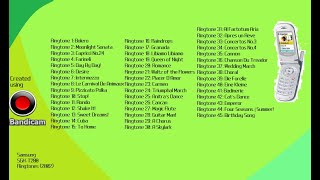 Samsung SGH-T200 Ringtones (2002) on MCP-MA7! | THIRD PART ONLY! | COMPLETE 45 RINGTONES!