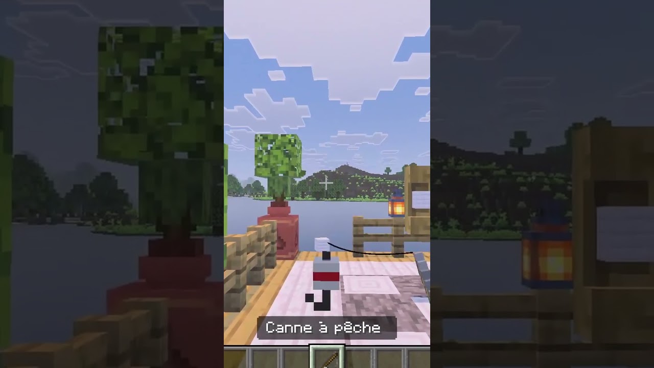 Minecraft Java VS Bedrock ( Canne à Pêche )