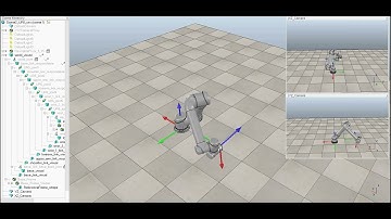 Animation of UR5 inverse kinematics CoppeliaSim