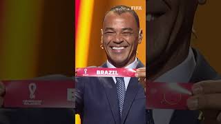Cafu's #FinalDraw reactions are the best thing ever! 🇧🇷 | #Shorts screenshot 2