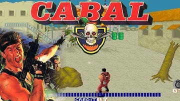 1988 Cabal (Arcade) Game Playthrough Video Game