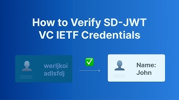 How to Verify an SD-JWT-based Verifiable Credential (IETF | SD-JWT VC) via OID4VP with walt.id