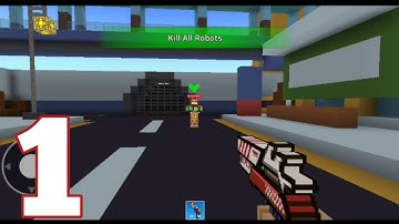 Cops N Robbers:PixelCraft Gun || gameplay part 1