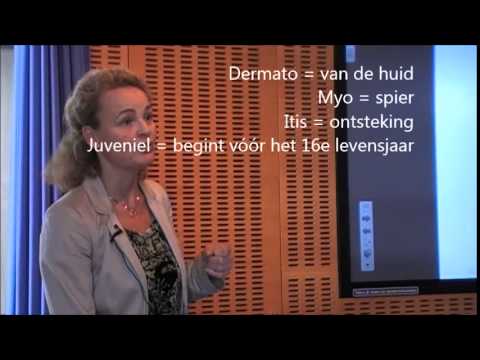 Dr. Annet van Royen kinderarts met uitleg over Juveniele Dermatomyositis