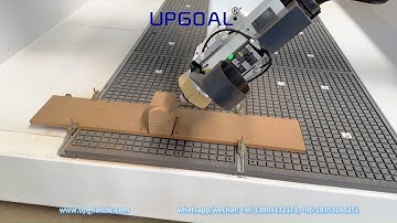 4 axis Roated Head Woodworking CNC Router Engraving Milling Machine