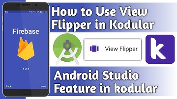 How to use View flipper in kodular | Android studio feature in kodular | Tech Developer