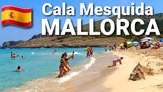 ??PARADISIAC BEACH in MALLORCA ? June 2023 SPAIN ? CALA Mesquida | 4K Beach walk