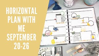 Plan With Me | Classic Horizontal | Wellness | The Happy Planner