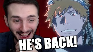 ICHIGO IS BACK!! | BLEACH TYBW Episode 21 Reaction! | ICHIGO VS THE BAMBIES | GETSUGA JUJISHO!
